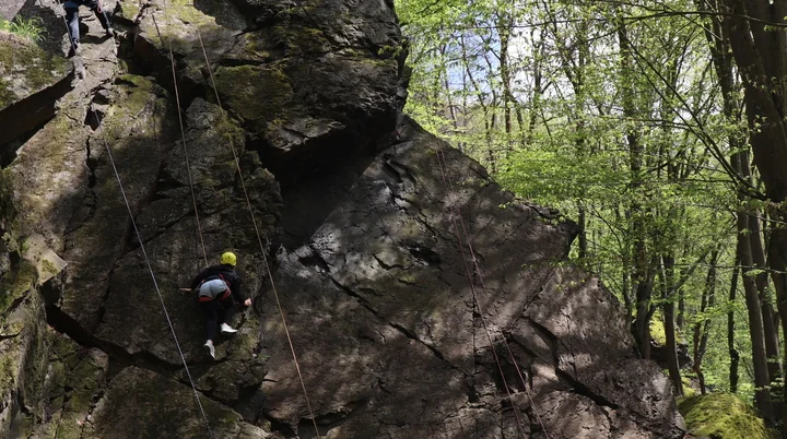 Anklettern Steinicht 2023 | © Simone Pelikan