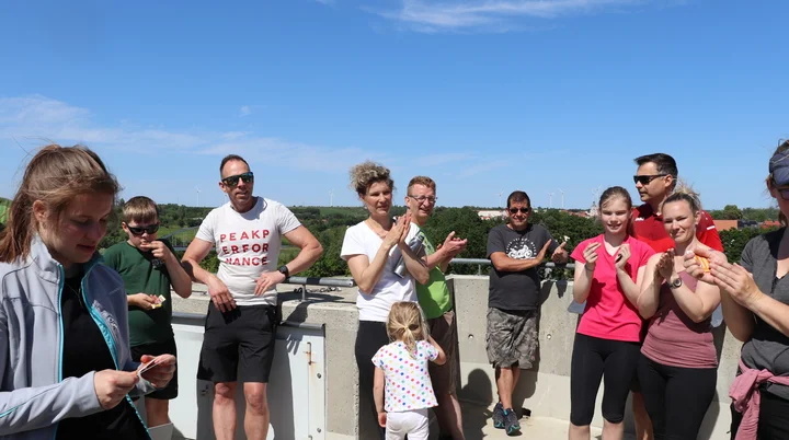 Familienklettern Ronneburger Turm | © Simone Pelikan