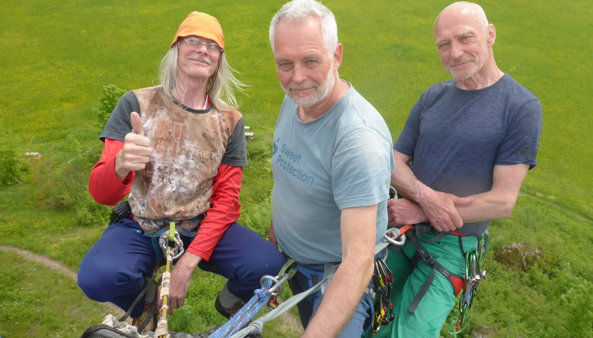 Sächsische Tradition in Franken Auf dem Hauptturm | © Hans-Hagen Hempel