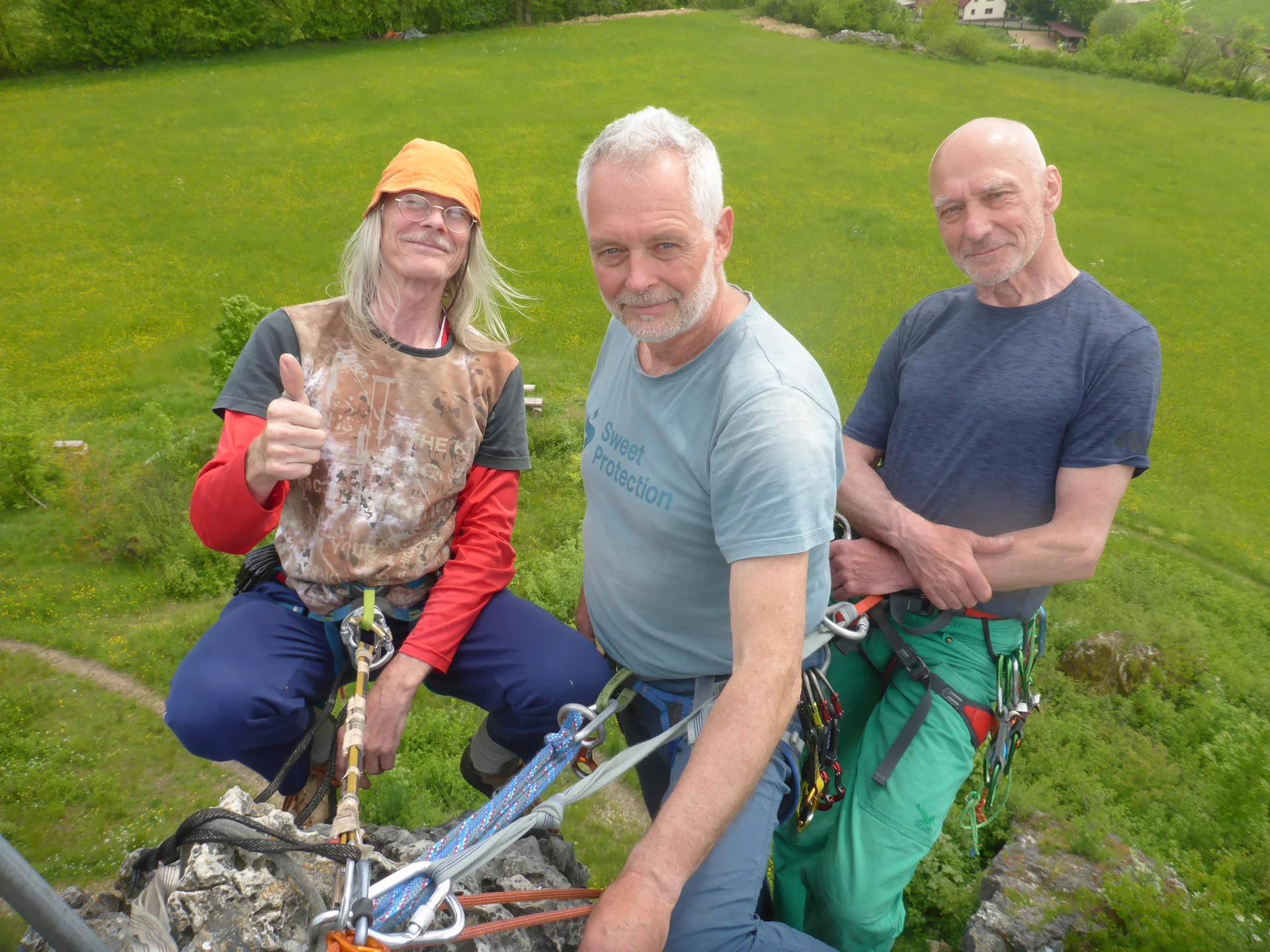 Sächsische Tradition in Franken Auf dem Hauptturm | © Hans-Hagen Hempel