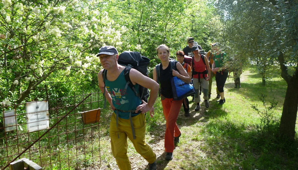 Wanderer am Wegesrand | © Jens Glockner + H.-H. Hempel