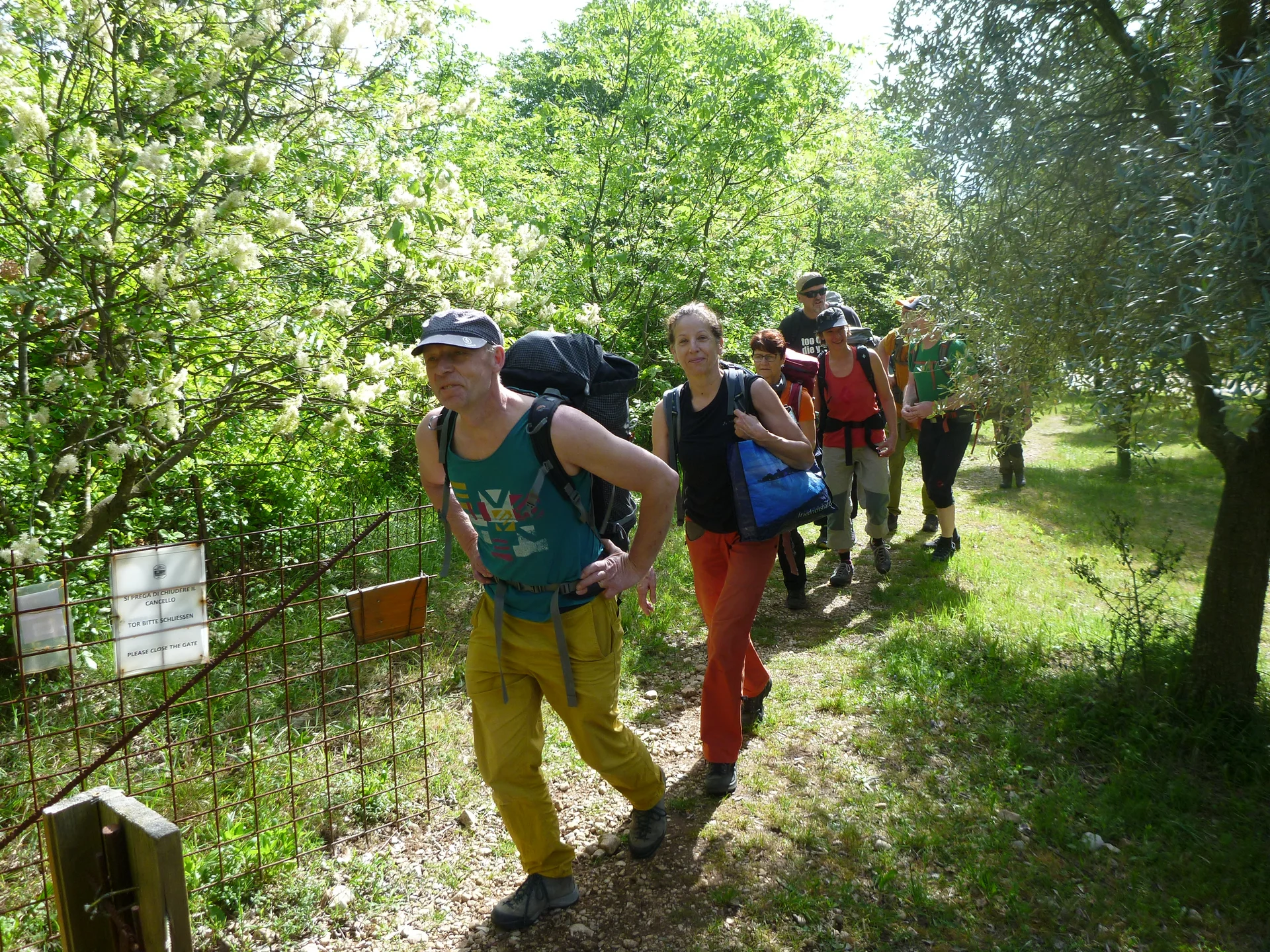 Wanderer am Wegesrand | © Jens Glockner + H.-H. Hempel