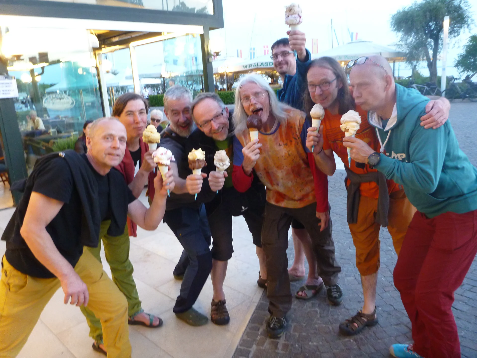 Eis am Gardaseestrand | © Jens Glockner + H.-H. Hempel