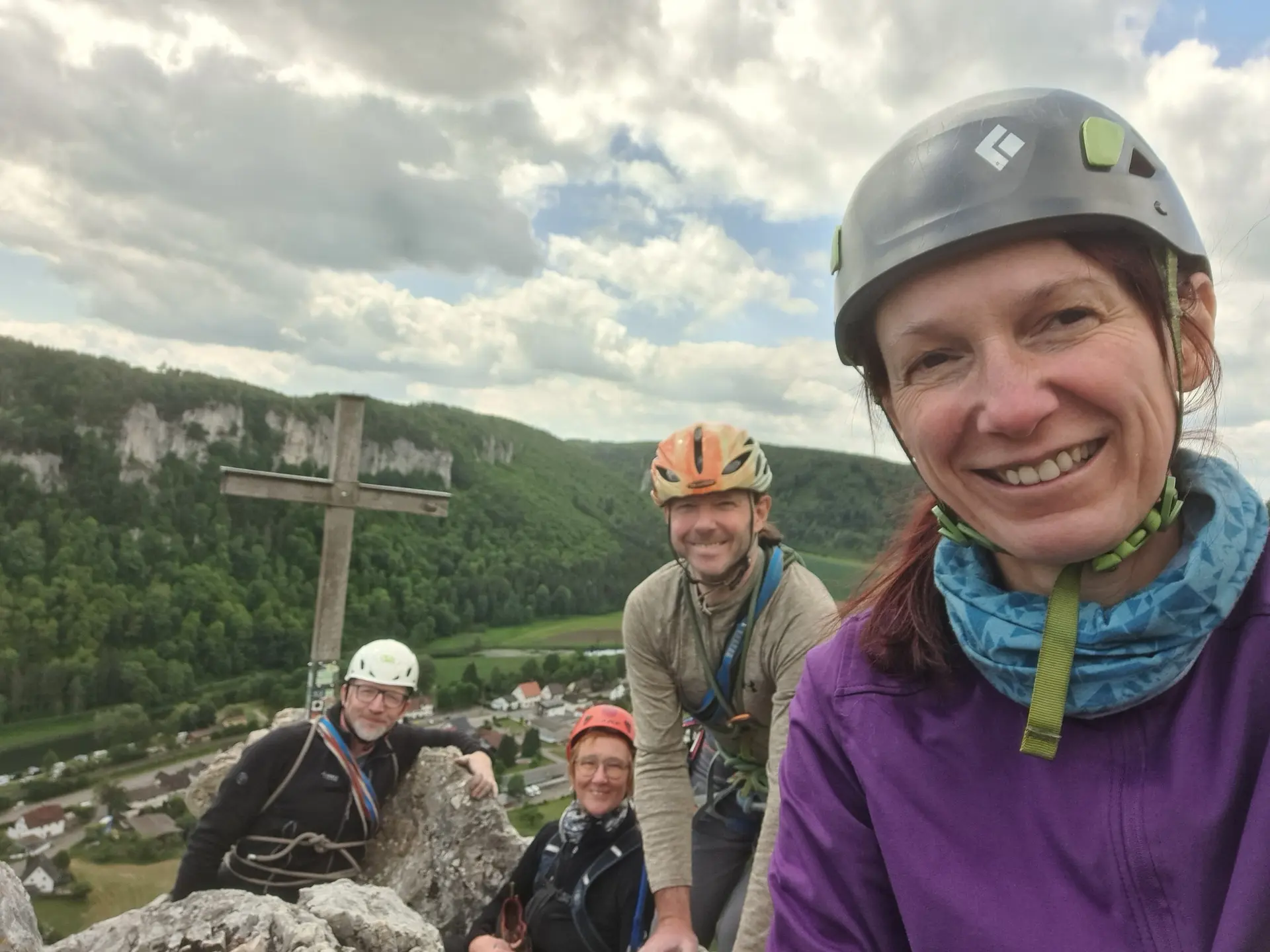 Abb. 5: Gipfel Stuhlfels | © DAV Gera