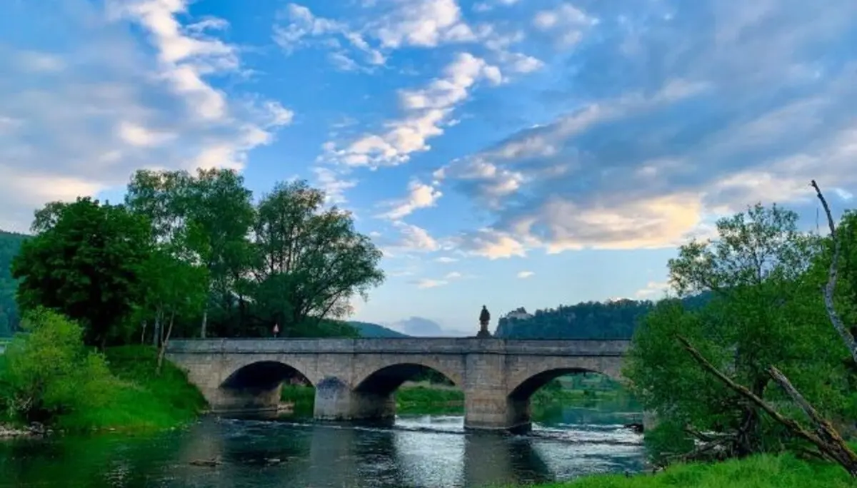 Abb. 6: Donaubrücke in Hausen im Tal | © DAV Gera