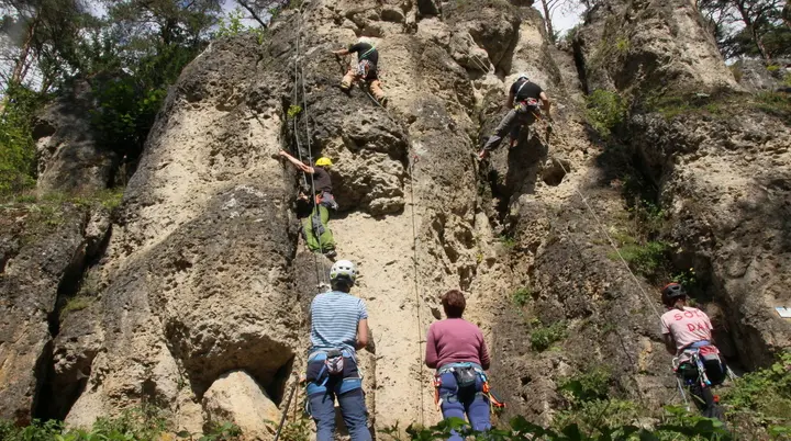 Abb. 1: Treunitzer Klettergarten | © Jana Müller