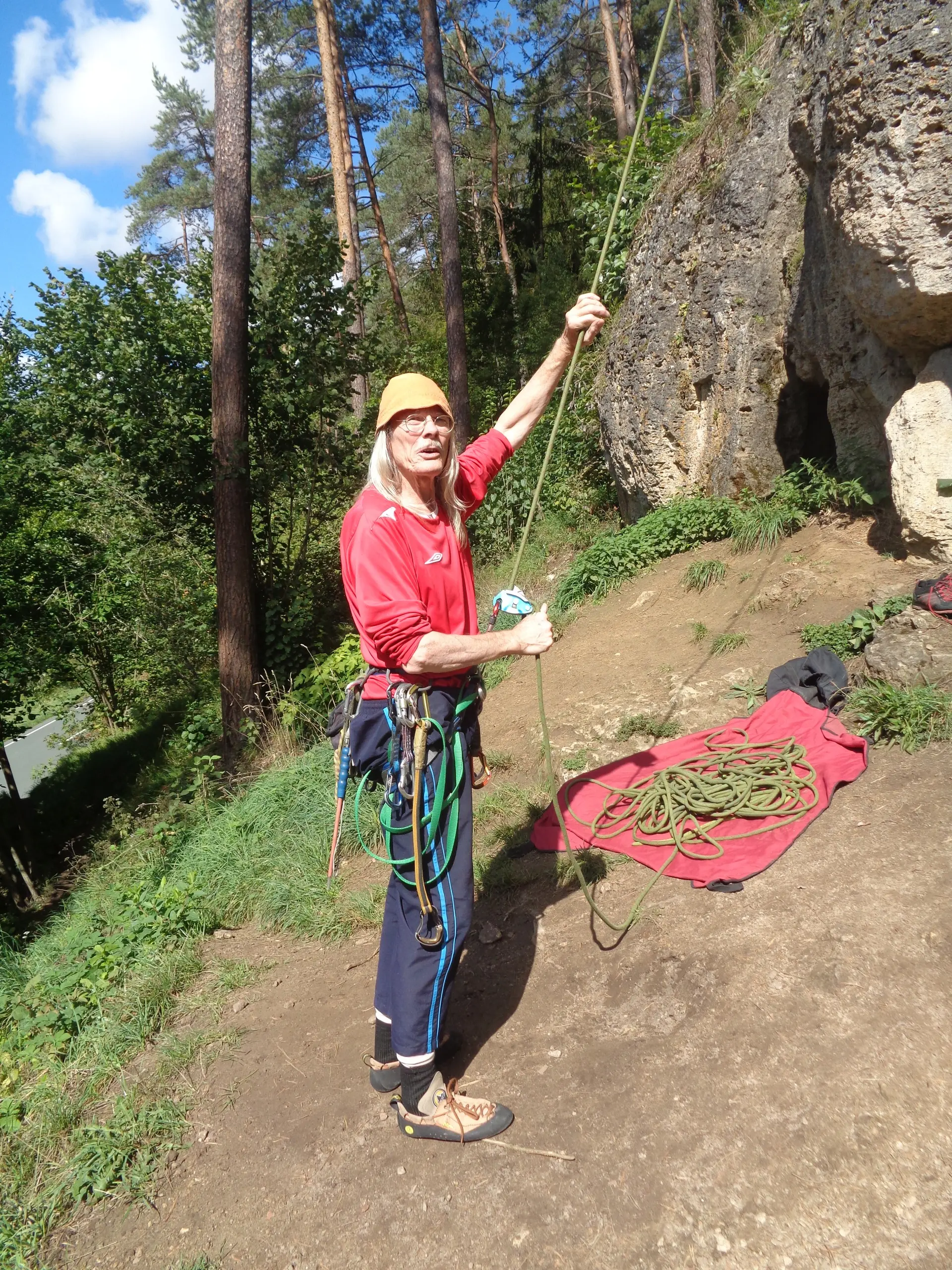 Abb. 2: Auch Hans ist zur Stelle | © Kornelia Meyer