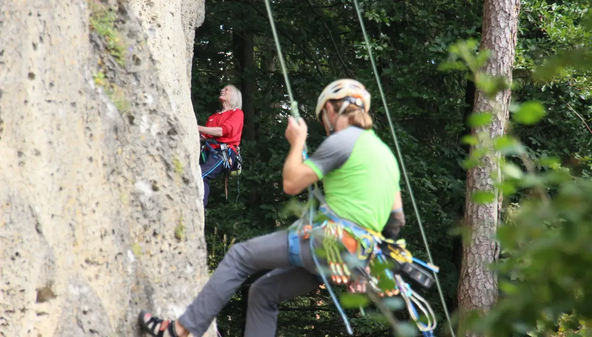 Abb. 3: Jens und Hans in der Wand | © Jana Müller