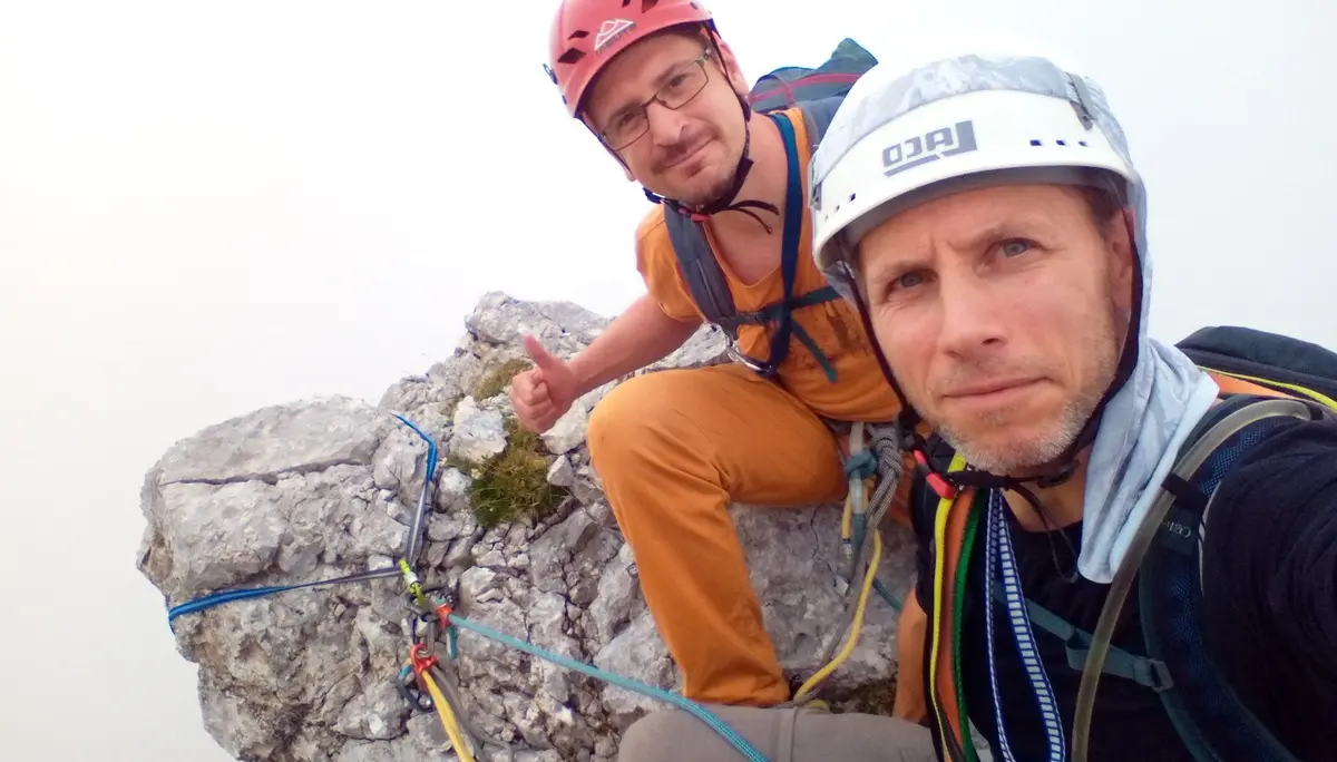 Abb. 3 Ende der Route Panoramapfeiler... | © Silvio