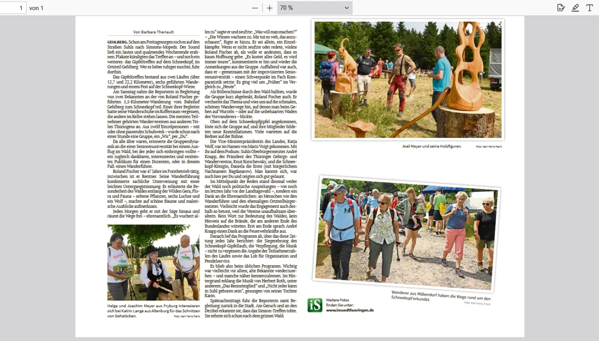 Schneekopftreffen | © Barbara Theriault