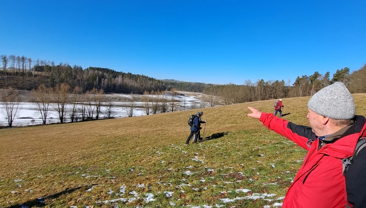 Wanderung zur leeren Weidatalsperre | © Karl Lämmer