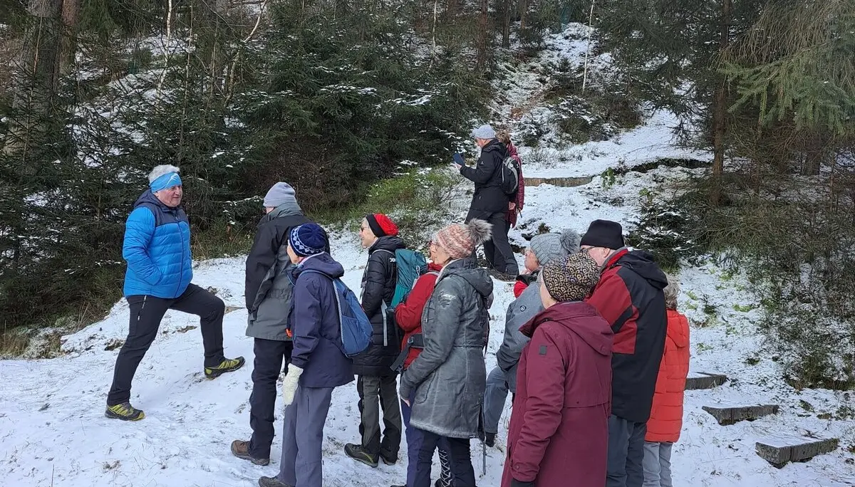 Wanderung zur leeren Weidatalsperre | © Karl Lämmer