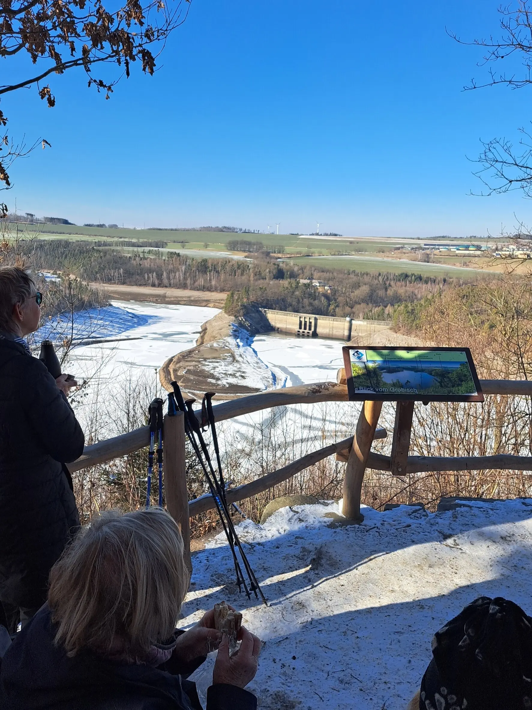 Wanderung zur leeren Weidatalsperre | © Karl Lämmer