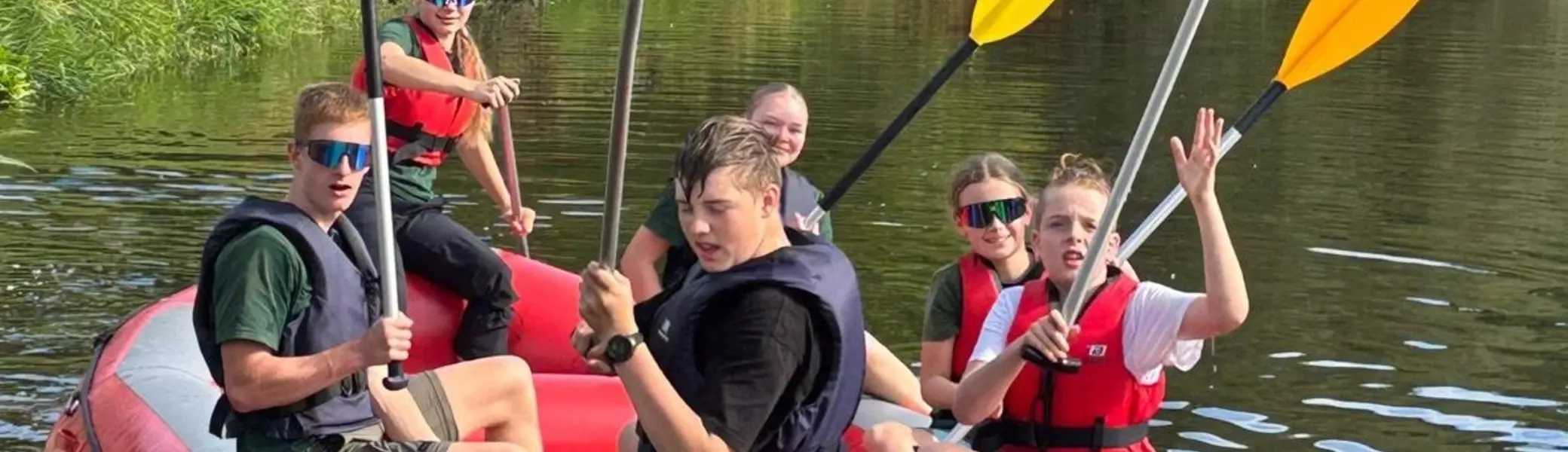 Schlauchboottour auf der Weißen Elster | © Simone Pelikan