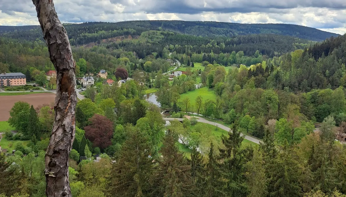 der Heiter Blick ins Elstertal | © Karl Lämmer