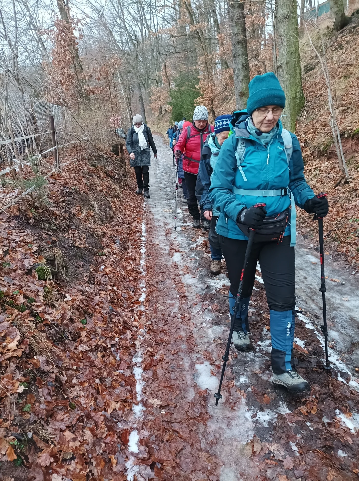 Über Eis und Schnee bei Stadtoda | © Ursula Weisensee
