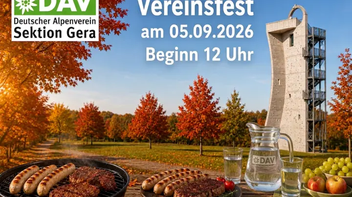 Vereinsfest Ronneburg | © JDAV/ChatGPT