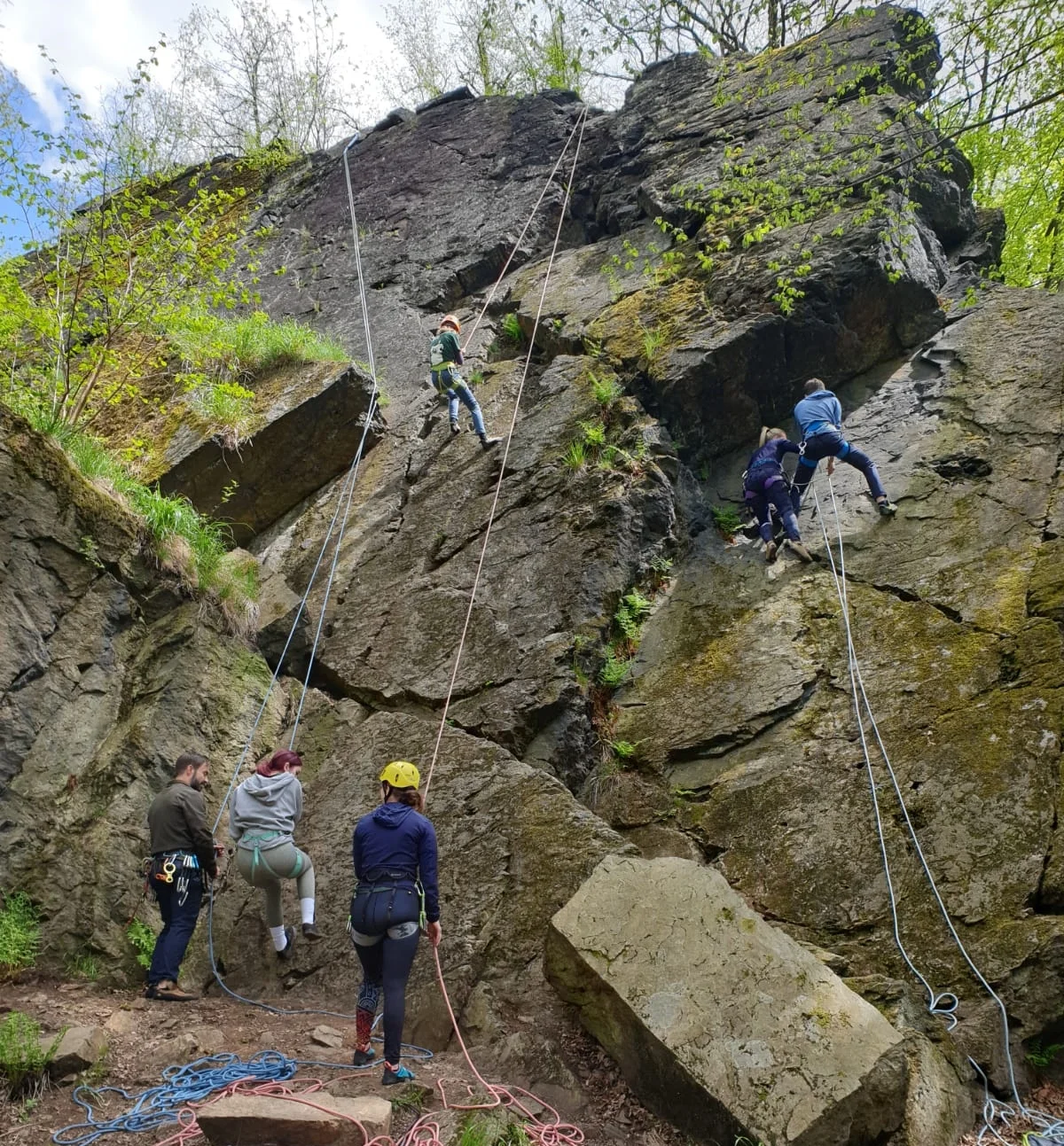 Anklettern Jugend 2022 | © Martin Sonntag