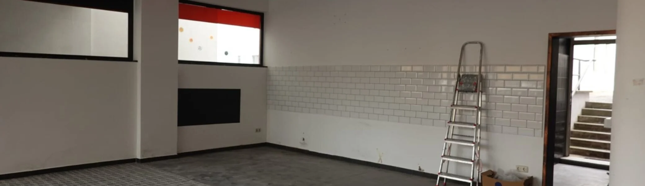 Blick in die zukünftige Küche.  | © Simone Pelikan