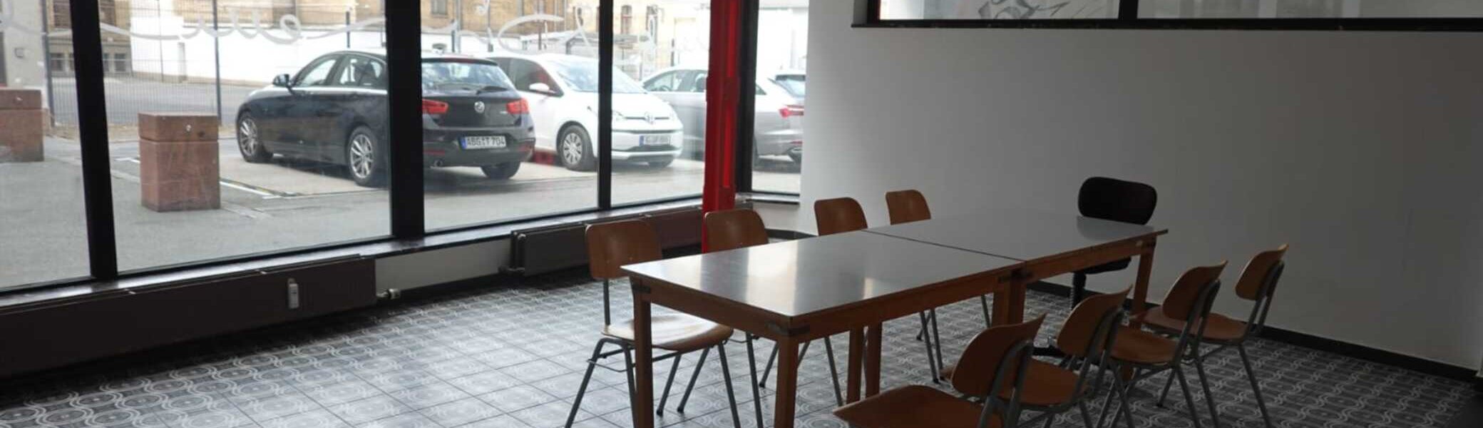 Präsentationsmöglichkeiten direkt in der Geraer Innenstadt. | © Simone Pelikan