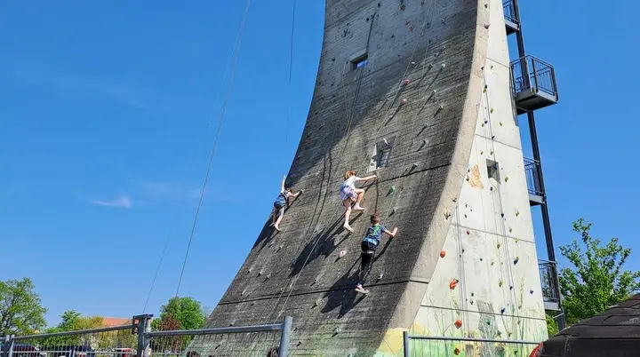 Kletterturm Ronneburg 2025 | © Copyright: DAV Sektion Gera/Marcel Beck