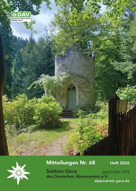 Cover Mitteilungsheft 68 DAV Gera | © DAV Sektion Gera